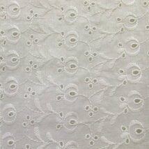 ★着物10★ 1円 木綿 長襦袢 夏物 レース 単衣 身丈127cm 裄62.5cm [同梱可] ☆☆_画像3