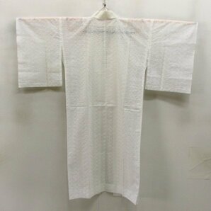 ★着物10★ 1円 木綿 長襦袢 夏物 レース 単衣 身丈127cm 裄62.5cm [同梱可] ☆☆の画像2