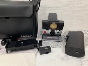 ☆1000円スタート☆ Polaroid SX-70 LAND CAMERA SONAR AutoFocus / POLATRONIC 2 ストロボ 専用バッグ説明 ◆24095