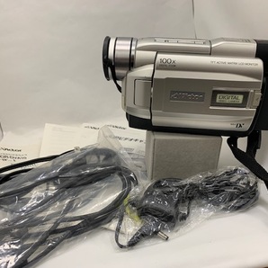 ☆1000円スタート☆ ビクター JVC miniDV ビデオカメラ GR-DVA10 ダビング・再生☆ミニDVテープ ◆23906の画像1