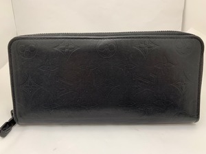 ☆1円スタート☆ LV ルイヴィトン モノグラム・シャドウ ジッピーウォレット ヴェルティカル 長財布　◆21546