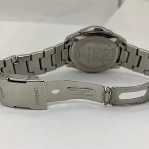 ☆1000円スタート☆ CASIO/カシオ/LINEAGE/リニエージ/wave ceptor/MULTI BAND 6/LIW-M610TDS/チタン/タフソーラー/メンズ腕時計 ◆24288の画像9