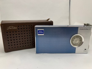 ☆1000円スタート☆ TOSHIBA　東芝　トランジスター7　transistor 7　MODEL　7P-70A　トランジスタラジオ ◆24378