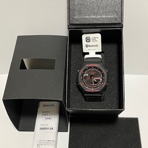 CASIO G-SHOCK GA-B2100BNR-1AJF タフソーラー Bluetooth ブラック・レッドの画像7