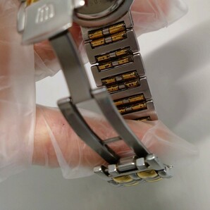 E 腕時計 WALTHAM Z250285 ケース 取扱い説明書 付き ジャンク品 中古 water resistant STAINLESS STEEL BACK 手巻き 時計の画像9