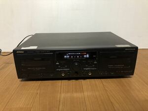 再生確認済 Ｗカセットデッキ Victor TD-W313MK2 (ダブルオートリバース/コンピュキャリブレーション/Dolby B,C,HX-PRO等) 