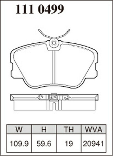 W124(クーペ) 124050 ブレーキパッド フロント左右セット ディクセル Zタイプ 1110499 DIXCEL フロントのみ E-Class COUPE ブレーキパット W124(クーペ) 124050 ブレーキパッド フロント左右セット ディクセル Zタイプ 1110499 DIXCEL フロントのみ E-Class COUPE ブレーキパット