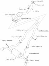 GRスープラ DB02 マフラー HKS スーパーターボマフラー 31029-AT007 SUPRA スポーツマフラー_画像4