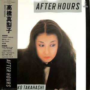 A00576480/LP/高橋真梨子「After Hours（1982年：VICL-5167）」