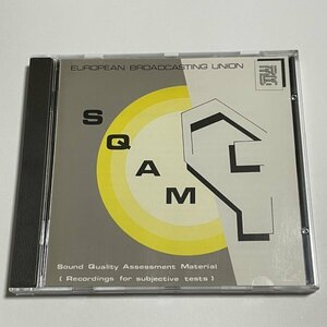 CD『ヨーロッパ放送連盟 企画制作 SQAM 音質評価音源』CCIR規格にそった主観評価用音源 日本オーディオ協会 オーディオチェック