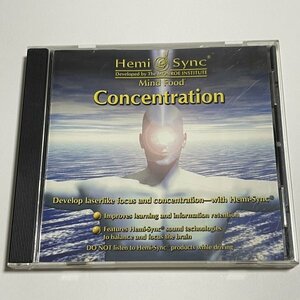 CD『ヘミシンク Hemi-Sync コンセントレーション : Concentration』 集中力向上 学習 読書 デスクワーク