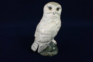 ★043052 開封済み WHYTE＆MACKAY SNOWY OWL ホワイト＆マッカイ シロフクロウ 陶器ボトル ★