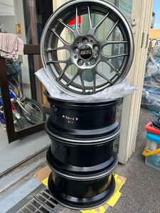 ★BBS☆18インチ☆美品☆8J＋38☆PCD114.3☆5H☆中古☆アルファード☆ヴェルファイア☆4本セット☆ホイールカバー付★