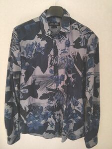 ZARA MAN 花柄長袖シャツ 