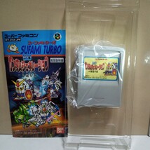 SFC　SDガンダムジェネレーション　一年戦争記　スーファミターボ専用ソフト　新品未使用_画像3