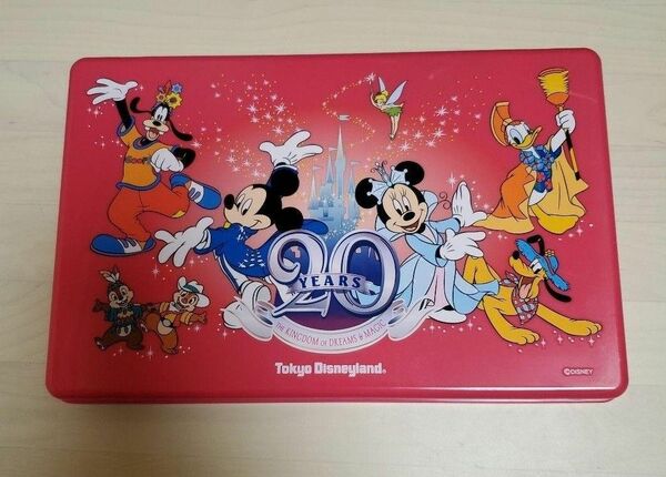 ディズニー 20周年スーベニアランチケース