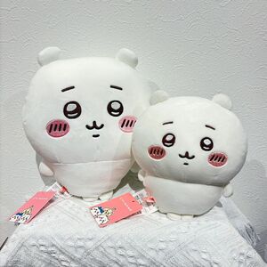 ちいかわ MINISO 中国限定 Chiikawa ぬいぐるみ本体S+ぬいぐるみ本体M 親子2点セット【正規品】 