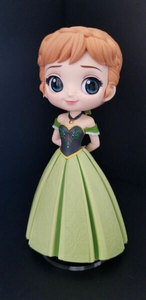 Q posket Disney Characters ディズニー Coronation Style Anna アナ B 特別カラー レアカラー 用台座