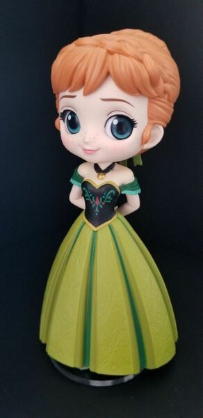 Q posket Disney Characters ディズニー Coronation Style Anna アナ A ノーマルカラー 通常カラー 用台座