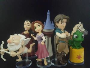 Disney ディズニーキャラクターズ ワールドコレクタブルフィギュア ワーコレ WCF 塔の上のラプンツェル 用アクリル台座