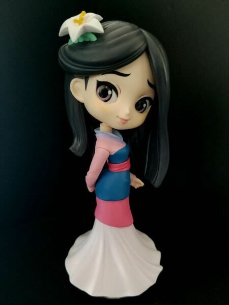 Q posket Disney Characters ディズニー キャラクターズ Mulan ムーラン Qposket フィギュア B 特別カラー レアカラー 用台座