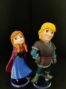 Disney ディズニーキャラクターズ ワールドコレクタブルフィギュア WCF ワーコレ アナと雪の女王 アナ & クリストフ 用台座