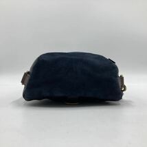 1円〜【極美品 入手困難品】COACH コーチ ボディバッグ ショルダーバッグ レザー 本革 斜め掛け ネイビー 紺 ブラック 黒 メンズビジネス_画像5