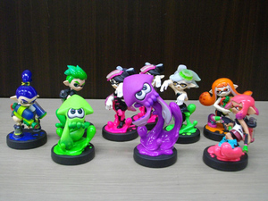 任天堂 スイッチ amiibo スプラトゥーン シリーズ 9体 NVL-001 Nintendo Switch アミーボ 苫小牧西店