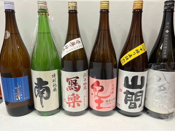 日本酒　一升瓶6本セット