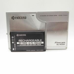 完動品 KYOCERA 京セラ Finecam Finecam SL400R デジタルカメラ