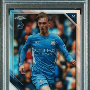 ◆PSA 9 MINT/鑑定品◆ 2021-22 Topps Chrome UEFA Champions League Refractor 【 Cole Palmer ( コール・パーマー ) 】 RC ルーキー UCLの画像1