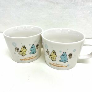 1円～ ムーミン MOOMIN 食器 まとめ売り 6点セット カレー皿/マグカップ/シリコンカップカバー マグの蓋 オリジナルスープマグ 非売品の画像2