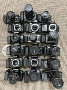 1円～ジャンク カメラ レンズ まとめ ニコン キャノン ミノルタ オリンパス PENTAX EOS F80 αシリーズ フィルムカメラ 