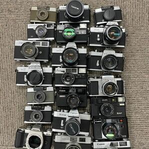 1円～ジャンク カメラ フィルムカメラ まとめ オリンパス35 PEN ミノルタ FUJICA SRT101 キャノン KONICA ASAHI PENTAX レトロ の画像1