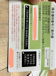 スターフライヤー　株主優待券　1枚　有効期限2024.5.31 航空券　航空割引券