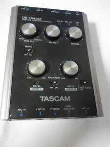 TASCAM US-144MKII audio interface present condition goods 