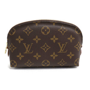 LOUIS VUITTON ルイ・ヴィトン ポシェットコスメティック PM ポーチ モノグラム ブラウン M47515 レディース 中古