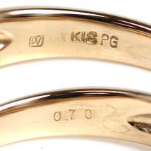 Ponte Vecchio ポンテヴェキオ K18PG ピンクゴールド フラワーモチーフ リング・指輪 ダイヤモンド0.70ct 10号 3.9g レディース 中古 美品_画像5