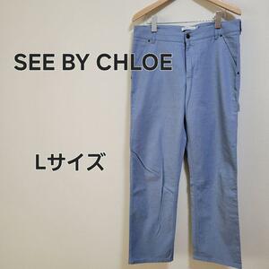 SEEBYCHLOE See by Chloe strut Denim pants stretch jeans L size 