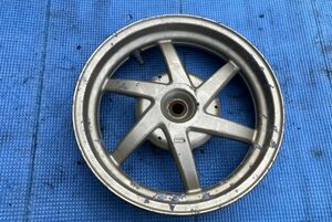 *Y100 auction Honda Live Dio ZX AF35 original rear wheel gold wheel *