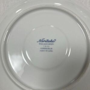 ノリタケNoritake HUMMING BLUE ティーカップ＆ソーサーセットカップ ソーサーの画像8