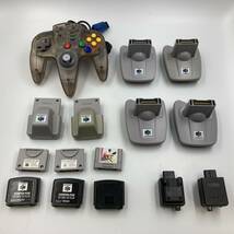 ニンテンドウ64 64GBパック 振動パック コントローラパック 専用RFモジュレータ ターミネータパック まとめ N64 任天堂 Nintendo ##383_画像1