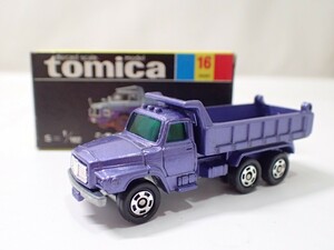 m2300 / 未使用 保管品 トミカ 日本製 No.16 ニッサン ディーゼル ダンプトラック 黒箱 トミー NISSAN DIESEL DUMP TRUCK 当時物 現状品