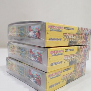 k4602 / シュリンク付 未使用 Pokemon card ワイルドフォース ポケモン カードゲーム 拡張パック 3BOX スカーレット&バイオレット 現状品の画像3