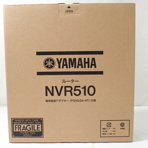 k4650 / 新品同様 未使用 ルーター YAMAHA NVR510 専用電源アダプター (P12V2.0A-HT)付属 PC周辺機器 回線 現状品の画像1