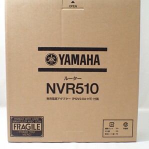 k4676 / 新品同様 未使用 ルーター YAMAHA NVR510 専用電源アダプター (P12V2.0A-HT)付属 PC周辺機器 回線 現状品の画像1