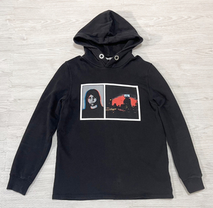 1円スタート【 GIVENCHY / ジバンシィ 】美品！★ ABSTRACT GIRL PRINT HOODIE ★ パーカー ★ フーディー★ メンズ XSサイズ