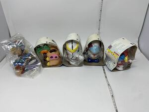 未使用 TATSUNOKO CHARACTER SOFVI BANK /タツノコキャラクター・ソフビ貯金箱　全5種　BANPRESTO /バンプレスト　非売品