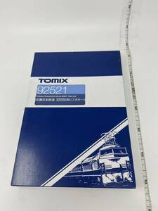 中古【鉄道模型】Nゲージ　Tomix　92521　近畿日本鉄道　30000系　ビスタカーセット　4両セット　現状品