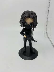 中古【B.レアカラー/マスク】Q posket MARVEL BUCKY BARNES フィギュア Qposket バッキー・バーンズ キャプテン・アメリカ　※箱無し現状品